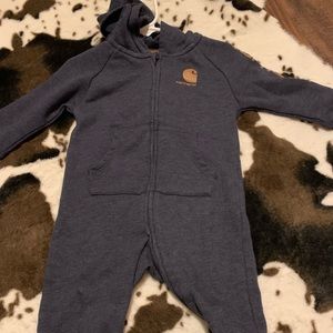 Carhartt jumpsuit size 12m